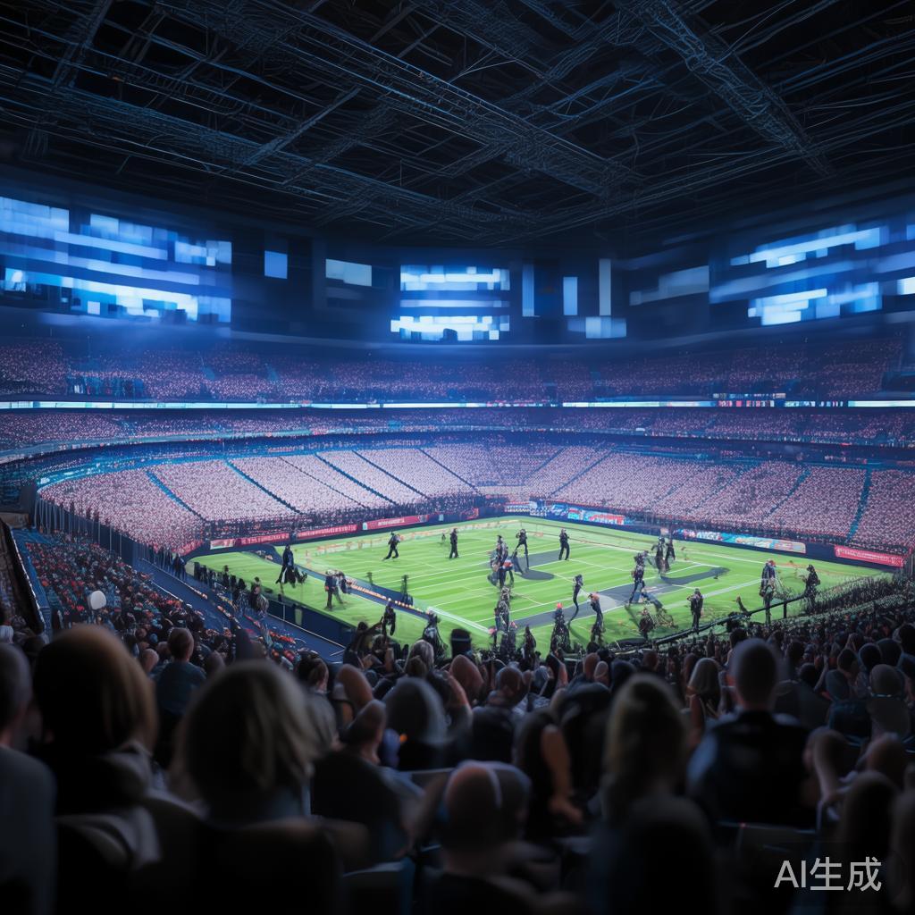 以某著名电竞赛事为例，结合AR技术，观众可以通过手