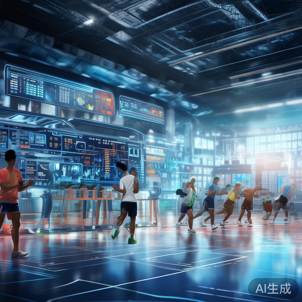 在非凡十年中，科技创新成为体育事业的重要引擎。以大